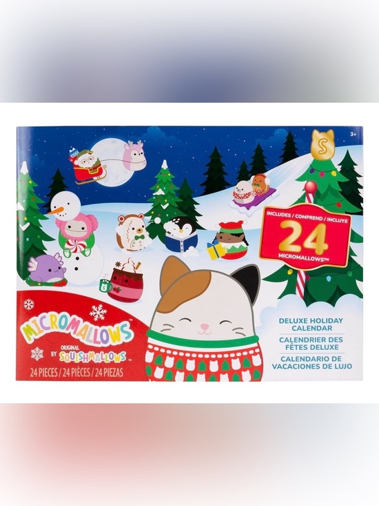 Squishmallows Other - Micromallows by Original Squishmallows 24 Day Deluxe Advent Holiday Calendar